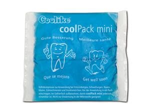coolPack mini Kältekompresse Größe 11 x 13 cm, Packung 100 Stück