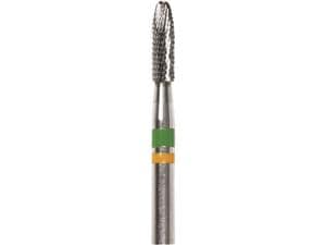 Hartmetallfräser, Form 289 NE ISO 023, fein (grün/orange), Packung 5 Stück