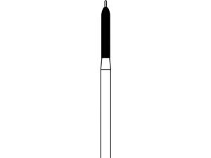 FG-Diamant, Form 255 A ISO 014, Körnung normal, Packung 5 Stück