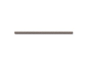 Diamant-Separierstreifen, einseitig diamantiert, gelocht Ultra-fein (weiß), Breite 4 mm, Stärke 0,07 mm, Packung 10 Stück