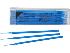 Wurzelkanal-Applikatortip, blau Packung 50 Stück