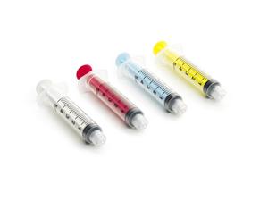 CanalPro™ farbige Spritzen 5 ml Weiß, Spritzen 50 Stück