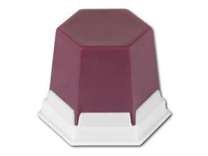 GEO Klebewachs Pink-transparent, Kegel 75 g