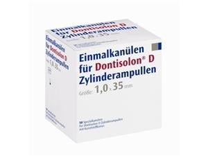 Dontisolon D - Einmalkanülen Packung 50 Stück