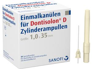 Dontisolon D - Einmalkanülen Packung 50 Stück
