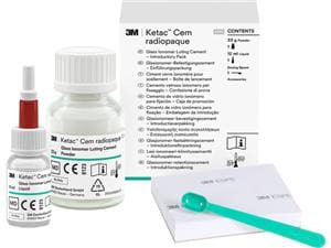 3M Ketac™ Cem radiopaque - Intro Kit Pulver 33 g und Flüssigkeit 12 ml