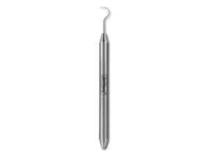 Sonde Einendig, glatter Griff Figur 23, Shepherd´s Hook
