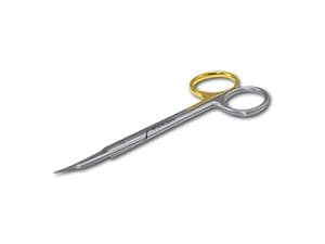 KKD® SuperCut Schere - GOLDMAN FOX Figur S-16C, Länge 13 cm, gebogen