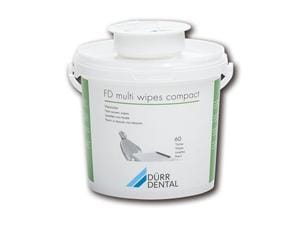 FD multi wipes compact Format 29 x 30 cm, Spenderbox 60 Tücher