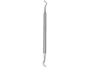 Füllungsinstrument Kugelstopfer / Spatel, 8-Kant-Griff Ø 1,5 / Breite 2,0 mm (1054/151)