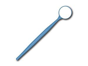 Zirc Mega-Mirror Mundspiegel Neon blau