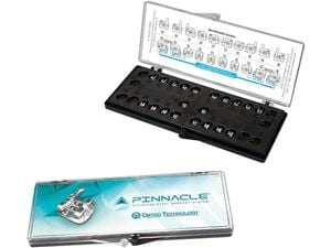 Pinnacle Roth Prescription .018" Slot, Patientenkit 5er bis 5er, OK + UK, ohne Häkchen