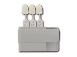 VITA Toothguide 3D-Master® mit Bleached Shades Nachrüstset (G027BS) mit 3 Farbmusterzähnen und 2 Adaptern