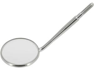 SEplus Mundspiegel, plan CS Nr. 5, Ø 24 mm, Packung 12 Stück