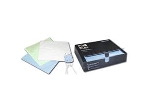 Monoart® Kopfschutztaschen Blau, Packung 250 Stück