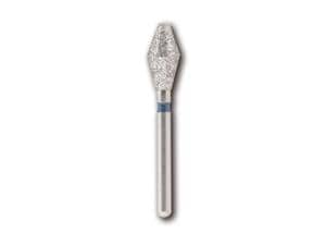 FG-Diamanten, Form 811L ISO 037, fein (blau), Packung 5 Stück