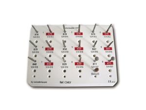 Enamel plus SHINY Präparationsset - S4, 50 - 90° Metal Crown Set