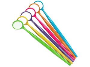 Zirc Mundspiegel Crystal HD, Thin-Grip Größe 4, Packung 12 Stück