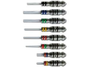 Saphierspitzen für Laserhandstück P 2261 Tip zylindrisch, rot