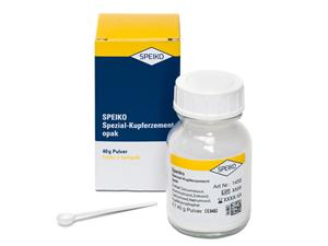 SPEIKO Spezial-Kupferzement opak Hellgelb, Packung 40 g