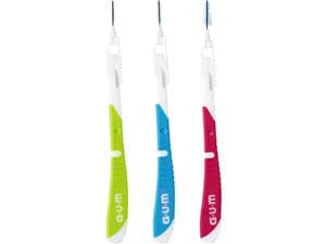 GUM® Bi-Direction Blau, Kerze, Ø 0,9 mm, Packung 36 Stück