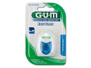 GUM® Easy Floss 30 m, Packung 12 Stück