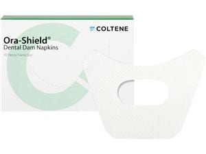 HYGENIC® Ora-Shield® Dental Dam Servietten Übergröße für Halterung, Packung 50 Stück
