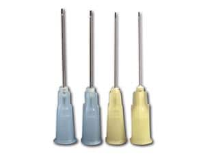 HS-Endo Spülnadeln, seitlich offene Spitze, steril Blau - 23G, Packung 100 Stück