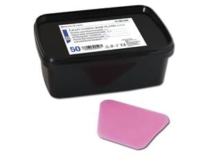 HS-Basisplatten lichthärtend Rosa, Packung 50 Stück
