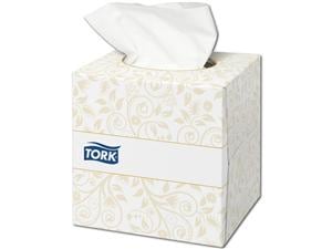 Tork® extra weiche Kosmetiktücher 2-lagig, Boxen 30 x 100 Tücher