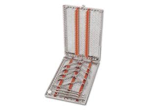 IMS® Kassette KFO Signature DIN für 6 Instrumente, rot IMDINORTH0