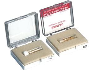 TMS Minikin Self Shearing, (Titanlegierung) rot - Großpackung T109, Packung 100 Pins
