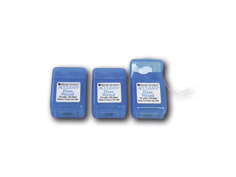 HSAcclean® Dental Floss Minispender Zahnseide mint gewachst, Packung