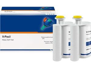 V-Posil Heavy Soft Fast, Großkartusche - Großpackung Packung 2 x 380 ml