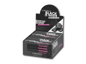CURAPROX Black is White - aufhellender Kaugummi Packung 12 x 12 Stück