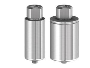 Vorgefräste Titan- und Kobalt-Chrom Abutments - kompatibel mit Zimmer Screw-Vent® Titan NP, Prothetikplattform Ø 10 mm