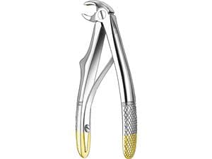 Kinderzahnzange - diamantiert mit Feder, Molarenzange Figut AD/6 - UK