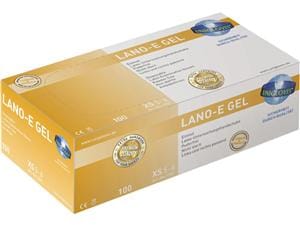 Unigloves® Lano-E Gel Latexhandschuhe puderfrei Größe XS, Packung 10 x 100 Stück