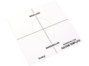 Ivory® Markierungsschablone Größe 6" x 6"