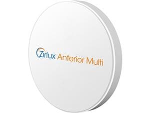 ZIRLUX Anterior Multi Ronde - Ø 98,5 mm A1, Stärke 10 mm