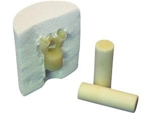 Pressstempel Aluoxid Ø 12 mm, Packung 2 Stück