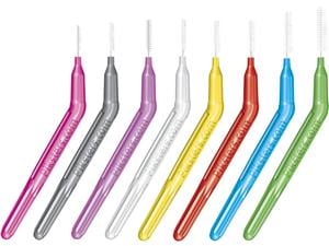 HS-Acclean® Interdentalbürsten Piksters Pink, Größe 00, zylindrisch, Länge 0,6 cm, Draht-Ø 0,32 mm, Packung 35 Stück