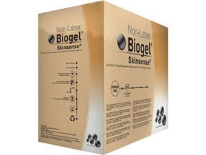 Biogel® Skinsense® Handschuhe steril puderfrei Größe 6.5, Packung 50 Paar