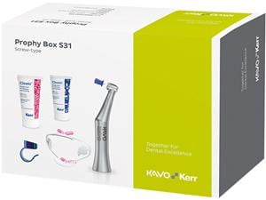 Prophy Box mit SMARTmatic S31 Prophylaxeset mit Winkelstück