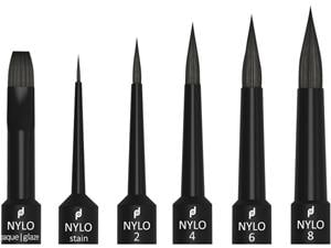 NYLObrush Ersatzspitzen Opaque/Glaze, Packung 2 Stück