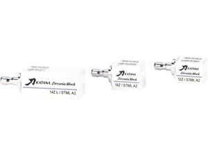 KATANA™ ZIRCONIA BLOCK STML - Nachfüllpackung A1, Größe 12Z, Packung 5 Stück