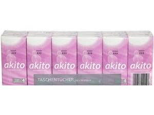 akito® Taschentücher Packung 30 x 10 Stück