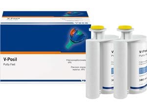 V-Posil Putty Fast, Großkartusche - Großpackung Kartuschen 2 x 380 ml