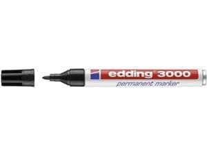 Edding 3000 Permanentmarker Schwarz
