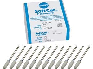 SoftCut-E, Form PC2, ISO 050 PB, blaue Schaftmarkierung, Packung 12 Stück